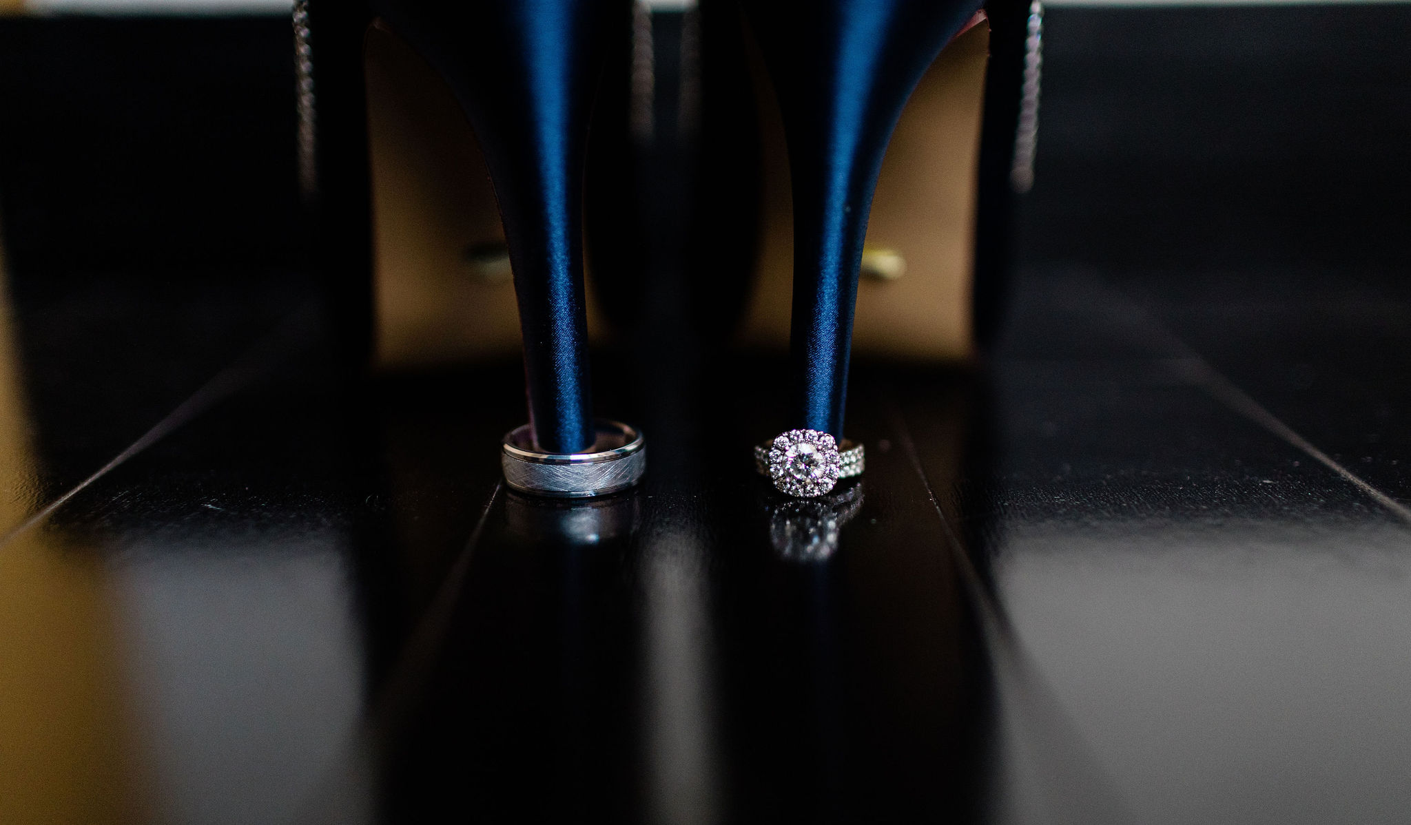 Wedding Rings Details - photo by Ivette West Photography